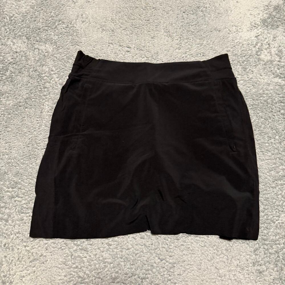 Athleta Skirt Skort Womens 4 Brooklyn Mid Rise Skort Black Athleisure Tennis